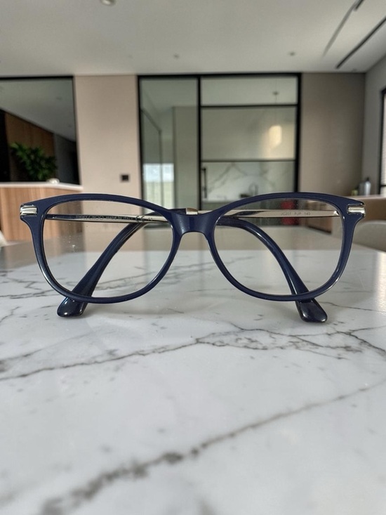 Jimmy Choo Accessories - Jimmy Choo JC207 Eyeglasses Frames Blue 52-15-140 Italy Designer Optical Glasses